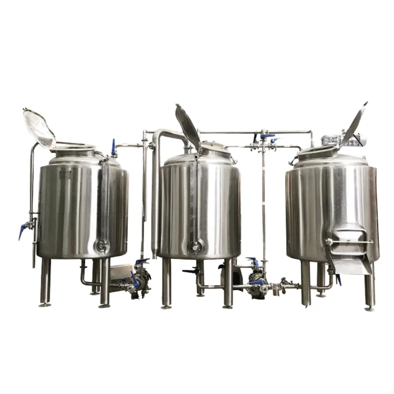 2.5 barrel electric beer brew kettle system for craft brewery production