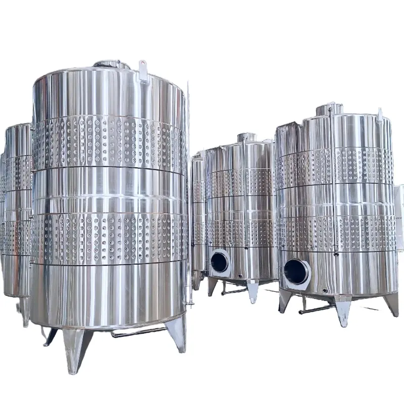 Winery equipment for grape processing and wine production