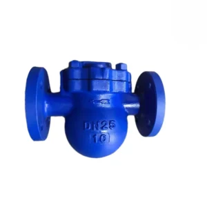 Stainless steel float steam trap for brewhouse tanks and hot water tanks