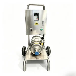 Portable CIP pump for brewery CIP cleaning