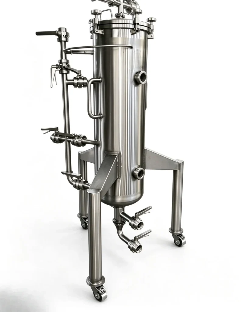 stainless steel hop gun for dry hopping delivers high-efficiency extraction