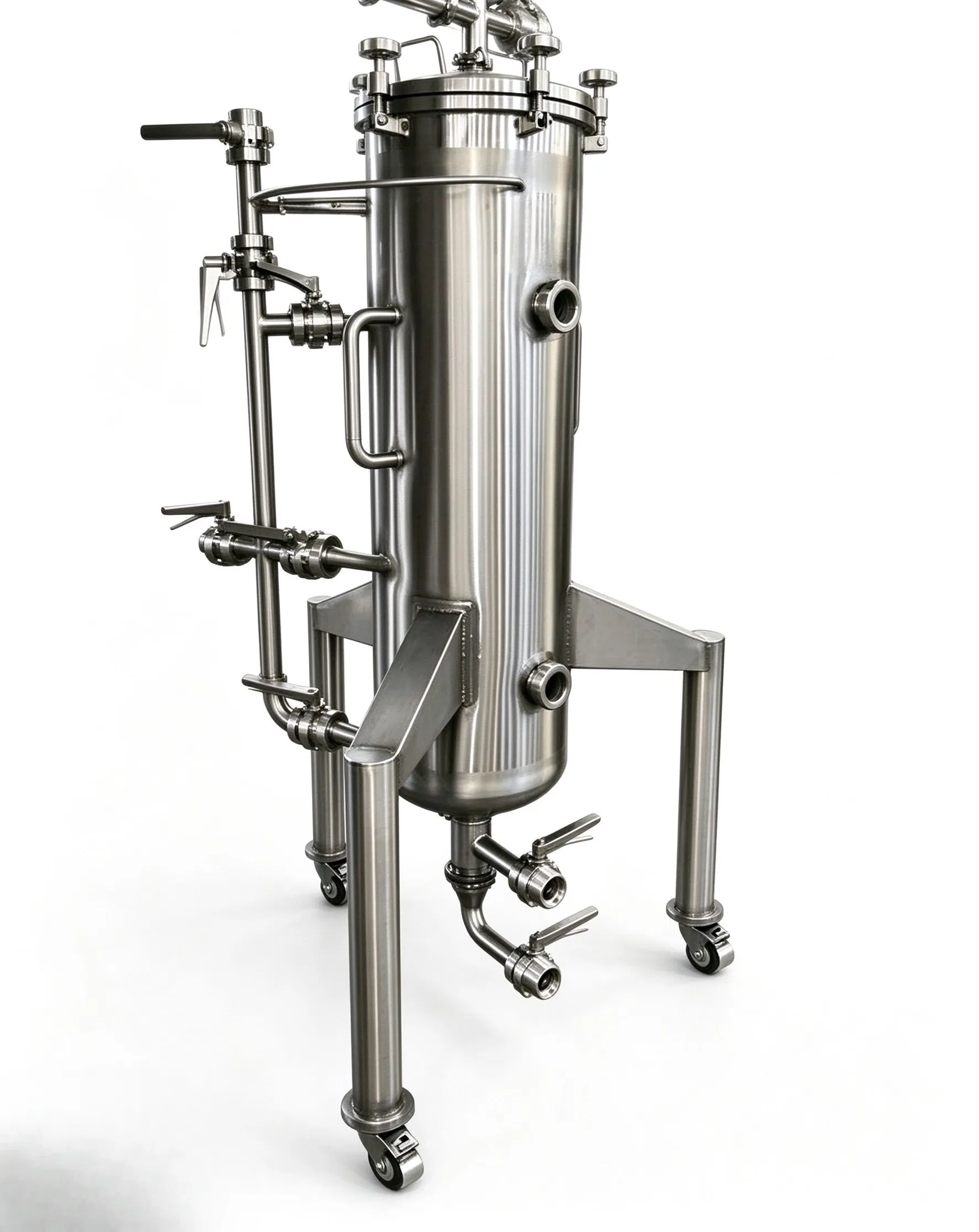 stainless steel hop gun for dry hopping delivers high-efficiency extraction