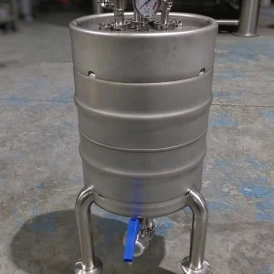 Stainless Steel Yeast Brink Keg and Yeast Feeder for Brewery